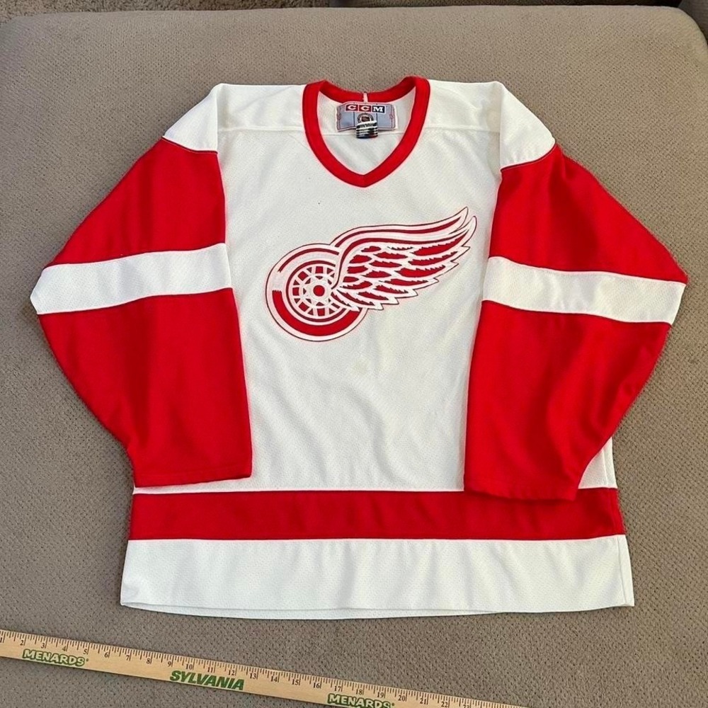 Vintage‎ 1990s CCM Detroit red wings jersey Size large